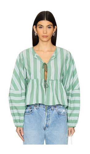 Blusa brunch babe en color verde talla L en - Green. Talla L (también en M, S, XL, XS) - Free People - Modalova