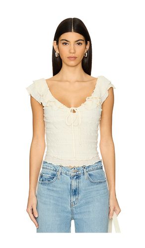 Camiseta love you more en color crema talla L en - Cream. Talla L (también en M, S, XL, XS) - Free People - Modalova