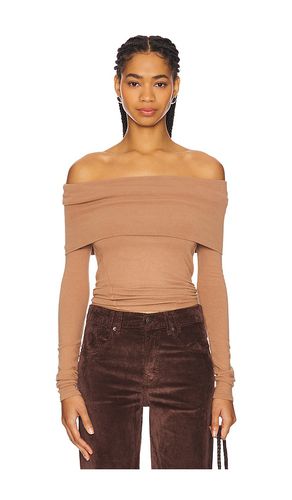 Top de capas iris en color bronce talla L en - Tan. Talla L (también en M, S, XL, XS) - Free People - Modalova