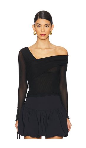 Top punto zoe en color talla L en - Black. Talla L (también en M, S, XS) - Free People - Modalova