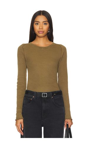 Camiseta we the free easy does it en color verde oliva talla L en - Olive. Talla L (también en M, S, XL, XS) - Free People - Modalova