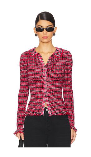 Caught a feeling cardi en color rojo talla L en - Red. Talla L (también en M, S, XL, XS) - Free People - Modalova