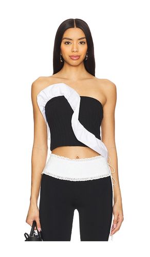 Top de tubo de punto jagger en color talla L en - Black. Talla L (también en M, S, XL, XS) - Free People - Modalova