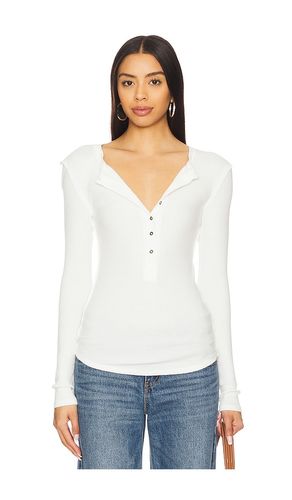Camiseta henley jamie en color talla L en - . Talla L (también en M, S, XL, XS) - Free People - Modalova