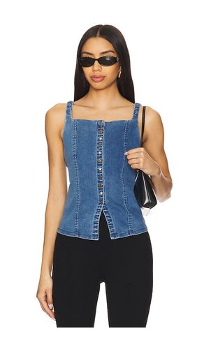 A Moment In Time Denim Vest in . Size M, S, XL, XS - Free People - Modalova