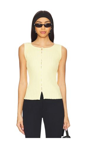 Tilly Vest in Banana Cream in . Size M, S, XL, XS - Free People - Modalova