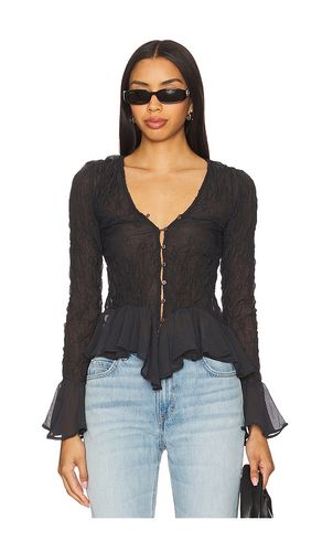 Blusón elias en color talla L en - Black. Talla L (también en M, S, XL, XS) - Free People - Modalova