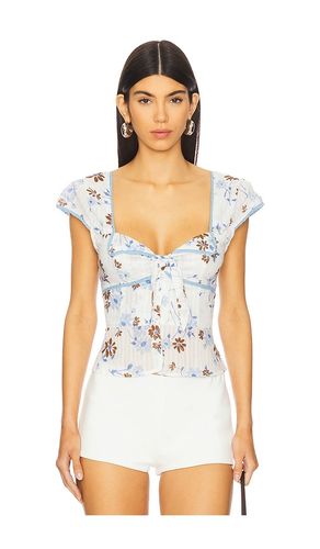 Blusa call me baby en color blanco talla L en - White. Talla L (también en M, XL) - Free People - Modalova