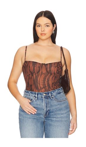 Mesh Bustier Bodysuit in . Size S. Also in XS - Good American - Modalova