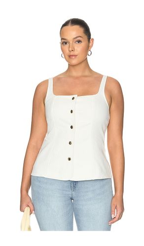 Sleeveless Button Front Denim Top in . Size L. Also in M, S, XS - Good American - Modalova