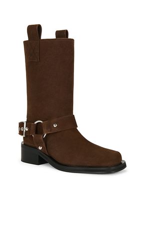 Mid Shaft Biker Boot in . Size 37. Also in 38, 39, 40 - Ganni - Modalova