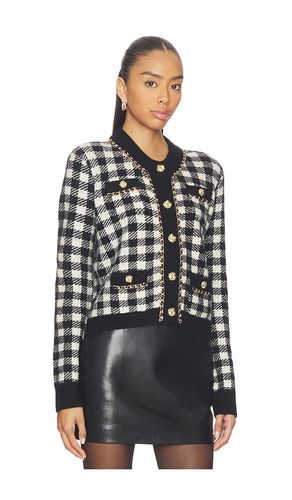 Selma Houndstooth Cardigan in ,. Size S. Also in XS, M - Generation Love - Modalova