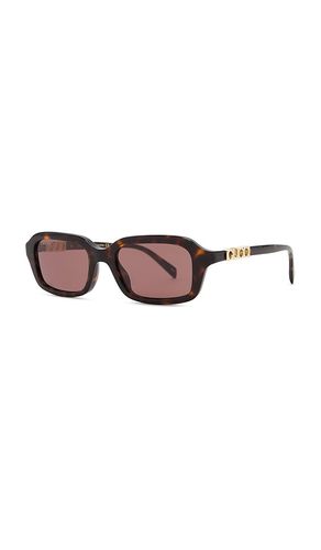 Gafas de sol en color marrón talla all - Gucci - Modalova