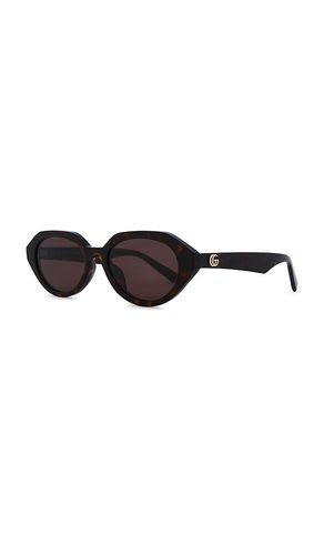 Gucci Oval Sunglasses - Gucci - Modalova