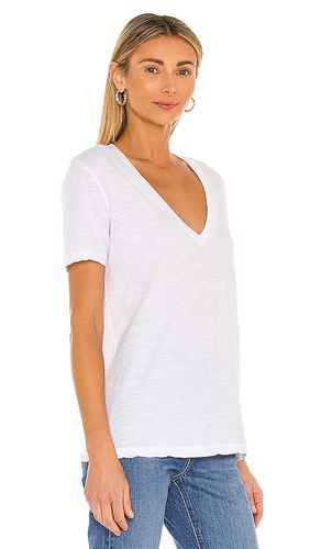 Oversized V Neck Tee in . Size XS. Also in S, M - MONROW - Modalova