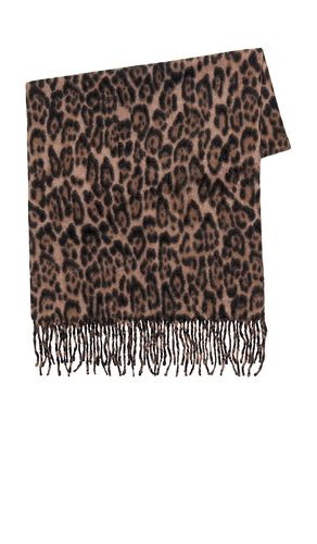 Hat Attack Leopard Scarf in Brown - Hat Attack - Modalova