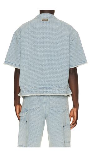 Vintage Indigo Zip Front Short Sleeve in . Size S. Also in M, XXL/2X - Honor The Gift - Modalova