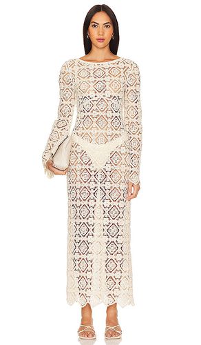 X REVOLVE Janis Crochet Maxi Dress in . Taglia M, S, XL, XS - House of Harlow 1960 - Modalova