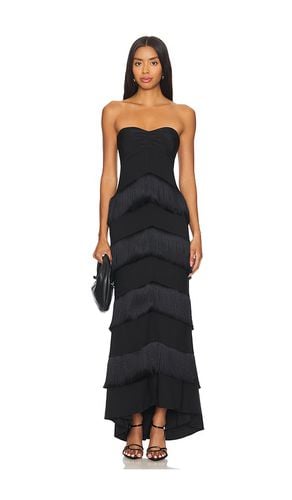 Maxivestido hera fringe en color talla L en - Black. Talla L (también en XL, XS) - House of Harlow 1960 - Modalova