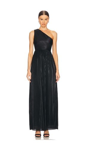 Vestido largo claire pleated en color talla L en - Black. Talla L (también en M, S, XL, XS, XXS) - House of Harlow 1960 - Modalova