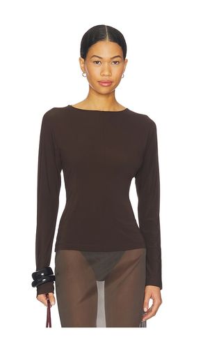 Cowl Back Long Sleeve Top in . Size L. Also in M, XS - Helmut Lang - Modalova