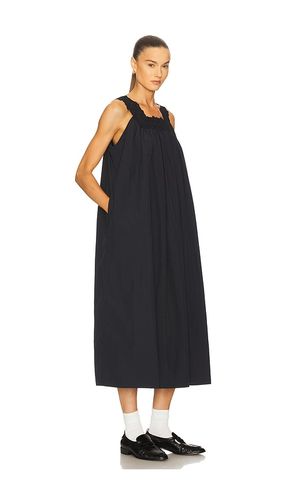 Midi Dress With Lace in Tech Poplin in . Size S. Also in M - Helsa - Modalova