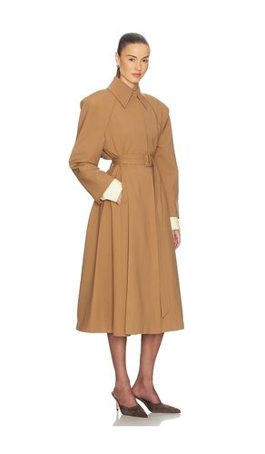 Wool Blend Midi Trench in . Taglia M. Also in S, XS - Helsa - Modalova