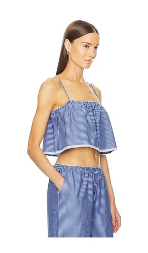 Pinstripe Poplin Camisole in . Size S. Also in L, XL - Helsa - Modalova