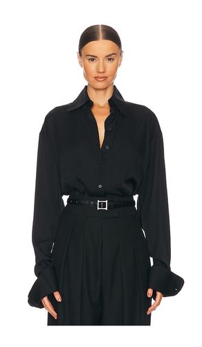 The Relaxed Silk Shirt in . Size XS. Also in S - Helsa - Modalova