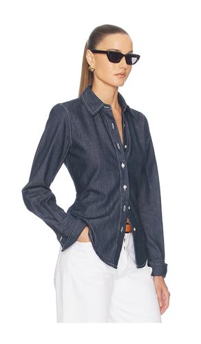 Denim Fitted Shirt in . Size M. Also in S, XS, XXS - Helsa - Modalova