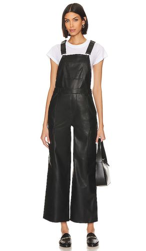 Utility Faux Leather Wide Leg Overall in . Size XS - Hudson Jeans - Modalova