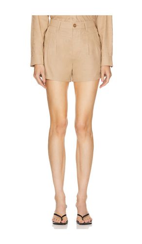 Front Yoke Pleated Short in . Taglia 24, 26, 29, 30, 31 - Hudson Jeans - Modalova