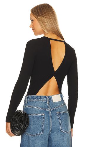 Body con nudo en la espalda en color talla L en - Black. Talla L (también en M, S, XS) - Hudson Jeans - Modalova