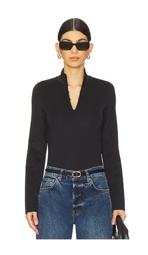 Long Sleeve Hook & Eye Bodysuit in . Taglia M, S, XL, XS - Hudson Jeans - Modalova