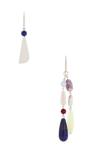 Pendientes mahi asymmetric en color metallic , talla all - Isabel Marant - Modalova