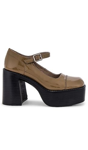 Tacón de plataforma the bass en color taupe talla 10 en - Taupe. Talla 10 (también en 9.5) - Jeffrey Campbell - Modalova