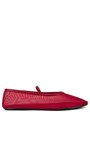 Zapato plano swan-lake en color talla 10 en - Red. Talla 10 (también en 6, 6.5, 7.5, 8.5, 9.5) - Jeffrey Campbell - Modalova