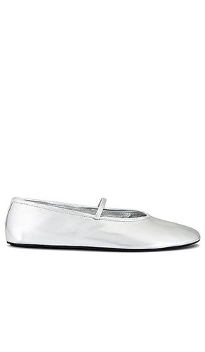 Zapato plano dancerina en color metálico talla 10 en - Metallic Silver. Talla 10 (también en 6, 6 - Jeffrey Campbell - Modalova