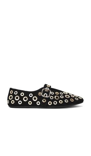 Zapato plano holed en color negro talla 10 en - Black. Talla 10 (también en 6, 6.5, 7, 7.5 - Jeffrey Campbell - Modalova