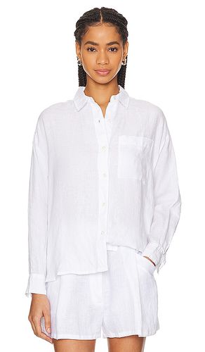 Camiseta tamaño grande en color talla 0/XS en - White. Talla 0/XS (también en 1/S, 2/M, 3/L) - James Perse - Modalova