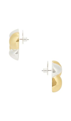 Medium Woven Square Earrings in - Jenny Bird - Modalova