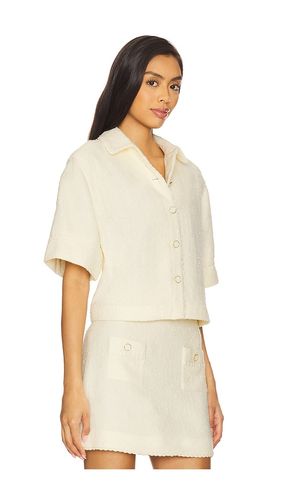 Khloe Short Sleeve Button Down Top in . Size L. Also in M, S - SIMKHAI - Modalova