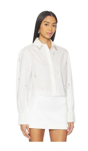 Renata Embellished Button Down Shirt in . Size S. Also in XS - SIMKHAI - Modalova