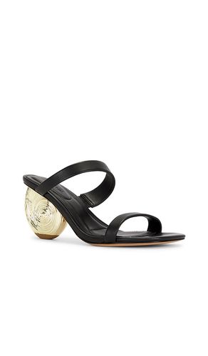 Marion Metallic Leather Shell Heel in . Size 38. Also in 39, 40 - SIMKHAI - Modalova