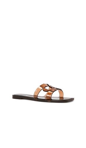 Monogram Jelly Flat Slide in . Size 36. Also in 37, 38, 39, 40 - SIMKHAI - Modalova