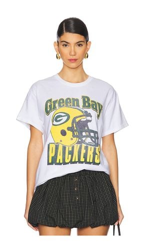 Packers Throwback Helmut Tee in . Size M, S, XL/1X, XS - Junk Food - Modalova