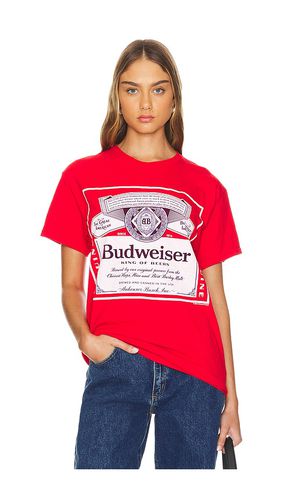 Camiseta budweiser label king of beers en color talla L en - Red. Talla L (también en M, S, XS) - Junk Food - Modalova