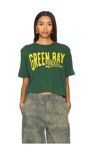 Packers Dual Threat Mock Neck Crop Tee in . Size S, XL, XS - Junk Food - Modalova