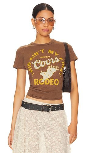 Camiseta coors rodeo en color marrón talla L en - Brown. Talla L (también en M, S, XL, XS, XXL) - Junk Food - Modalova