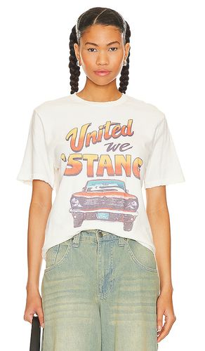 Camiseta united we stang en color blanco talla L en - White. Talla L (también en M) - Junk Food - Modalova